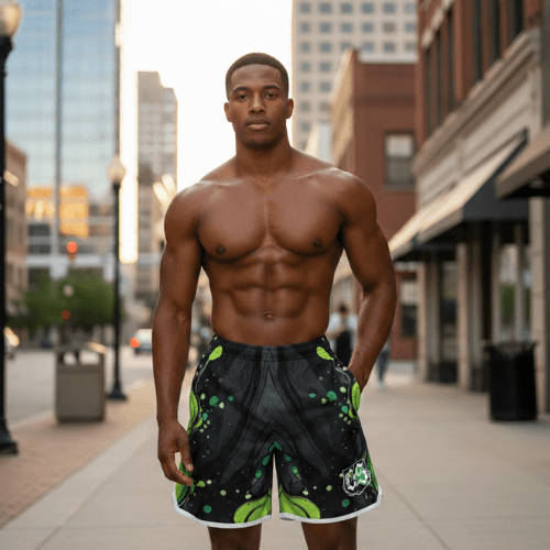 Urban Alchemist Basketball Shorts - Goated Styles All Over Prints
