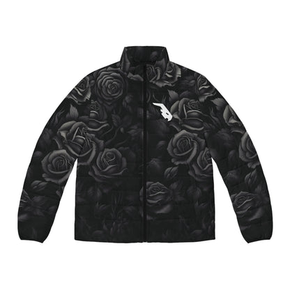 Dark Rose Energy Puffer Jacket