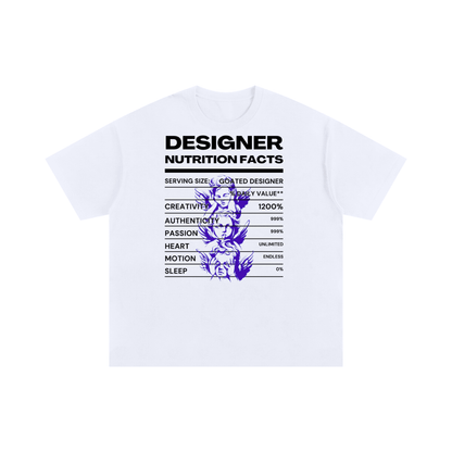 Designer Nutrition T-Shirt - Goated Styles T-Shirt