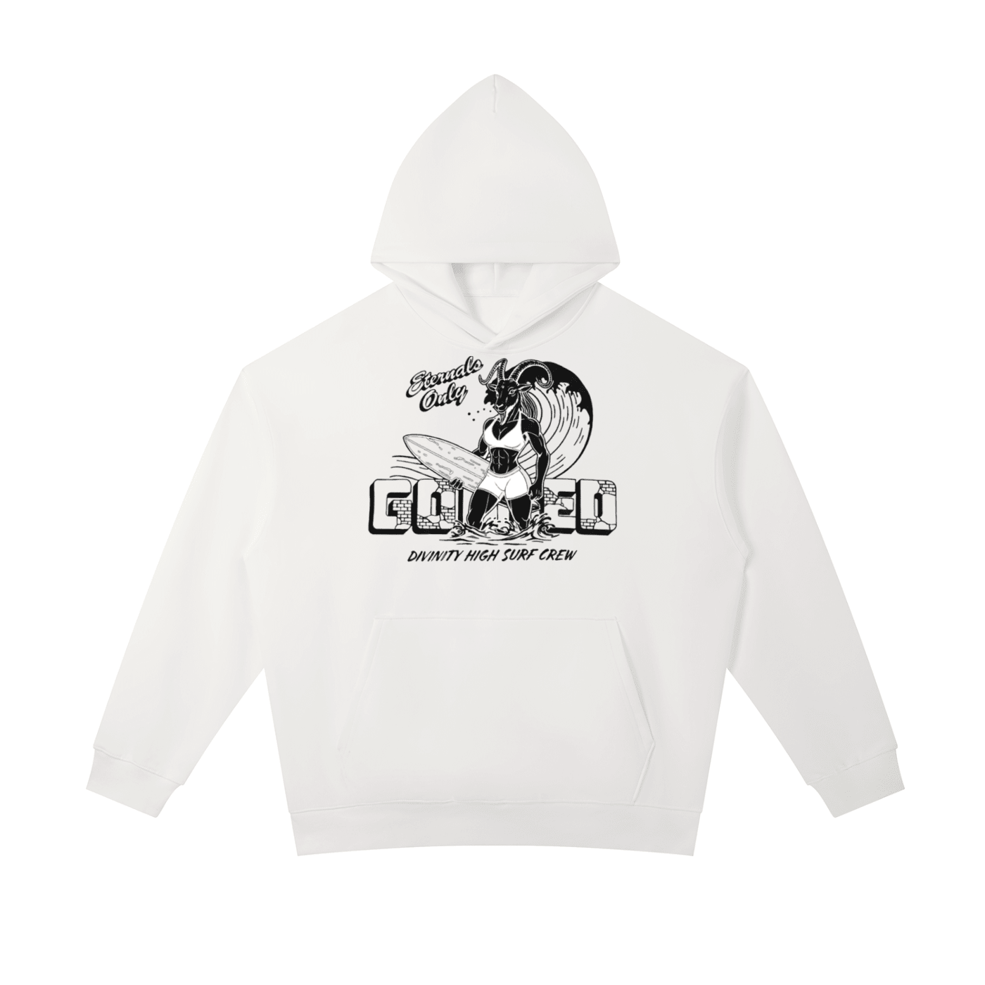 Divinity High Surf Crew Lady Goat - Goated Styles Hoodie