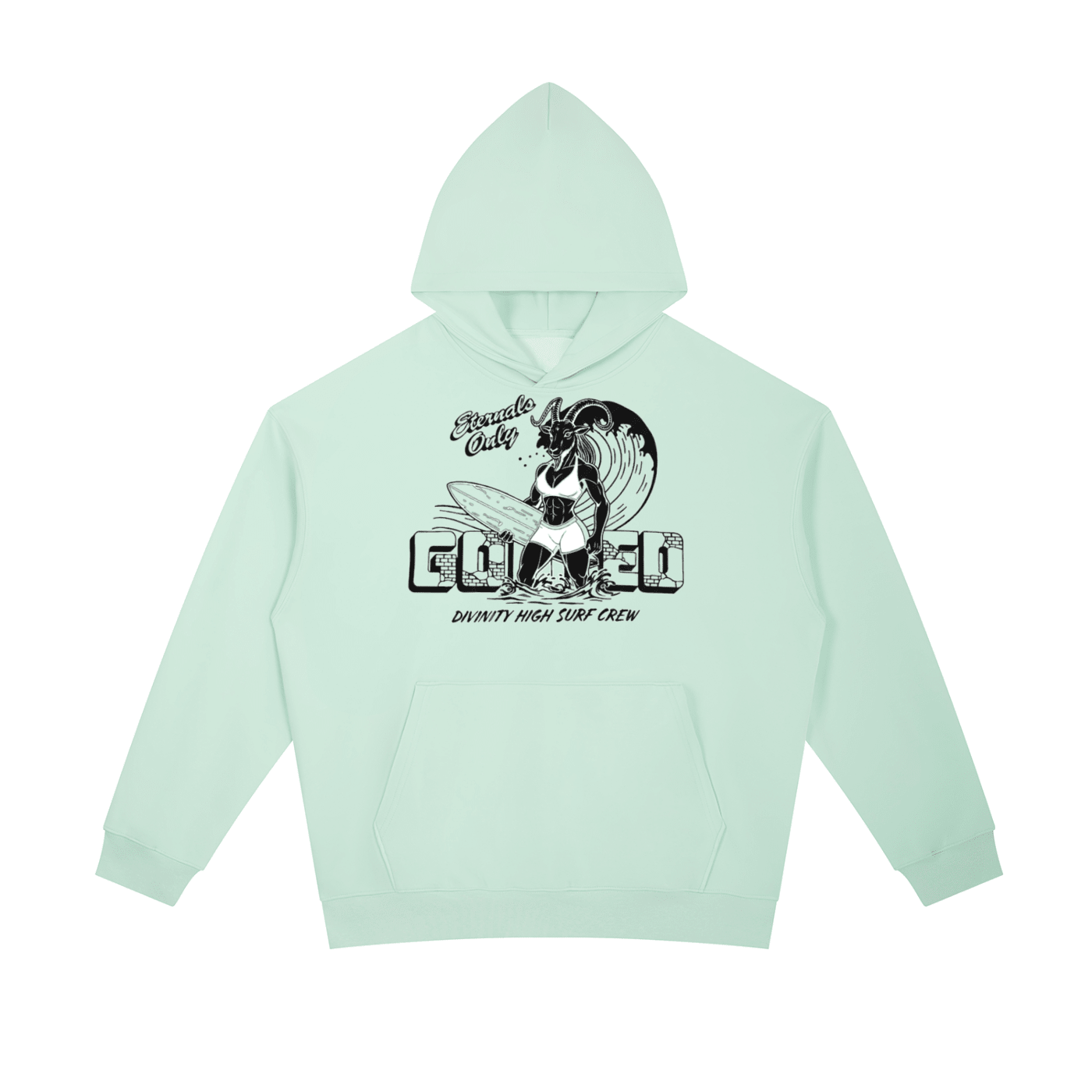 Divinity High Surf Crew Lady Goat - Goated Styles Hoodie