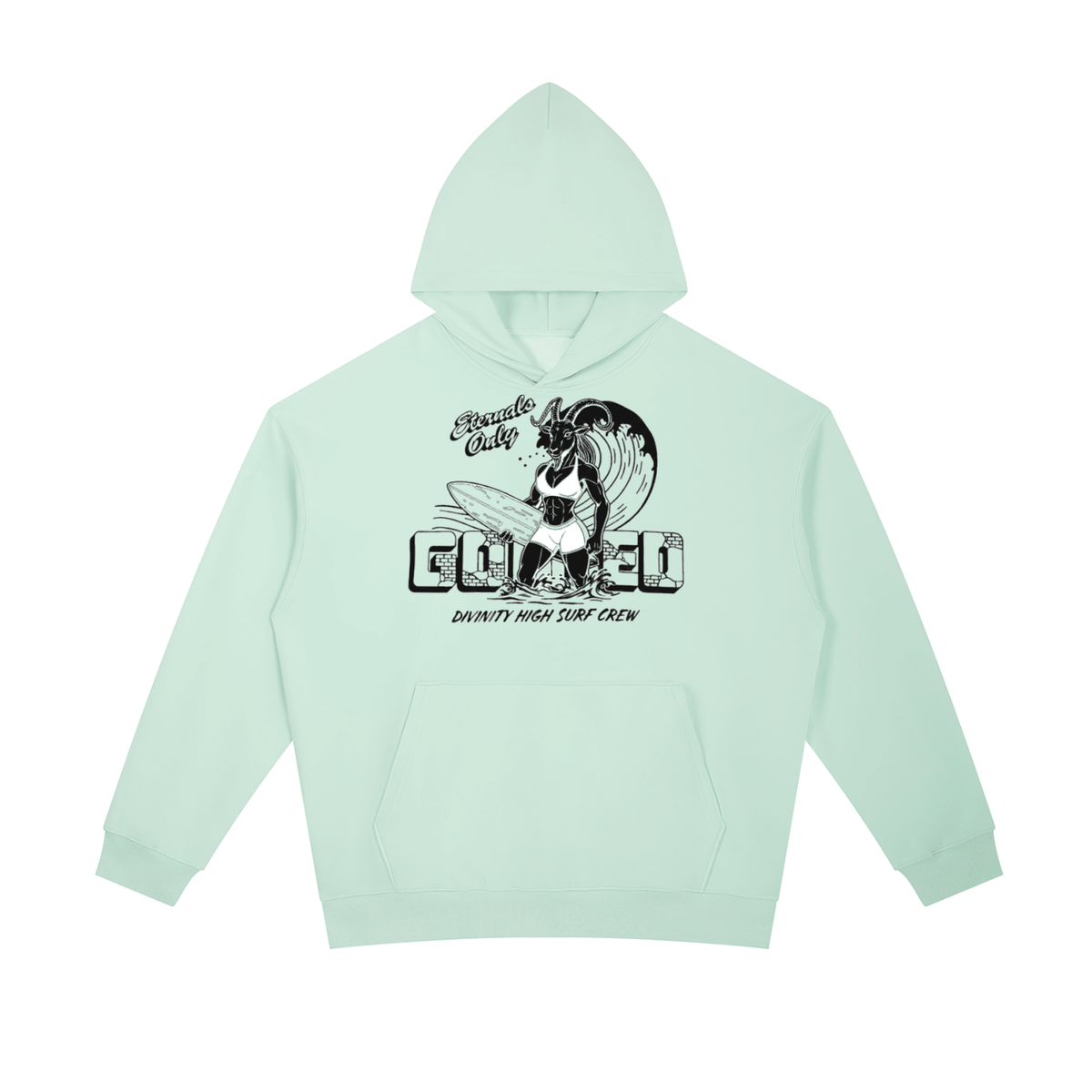 Divinity High Surf Crew Lady Goat - Goated Styles Hoodie