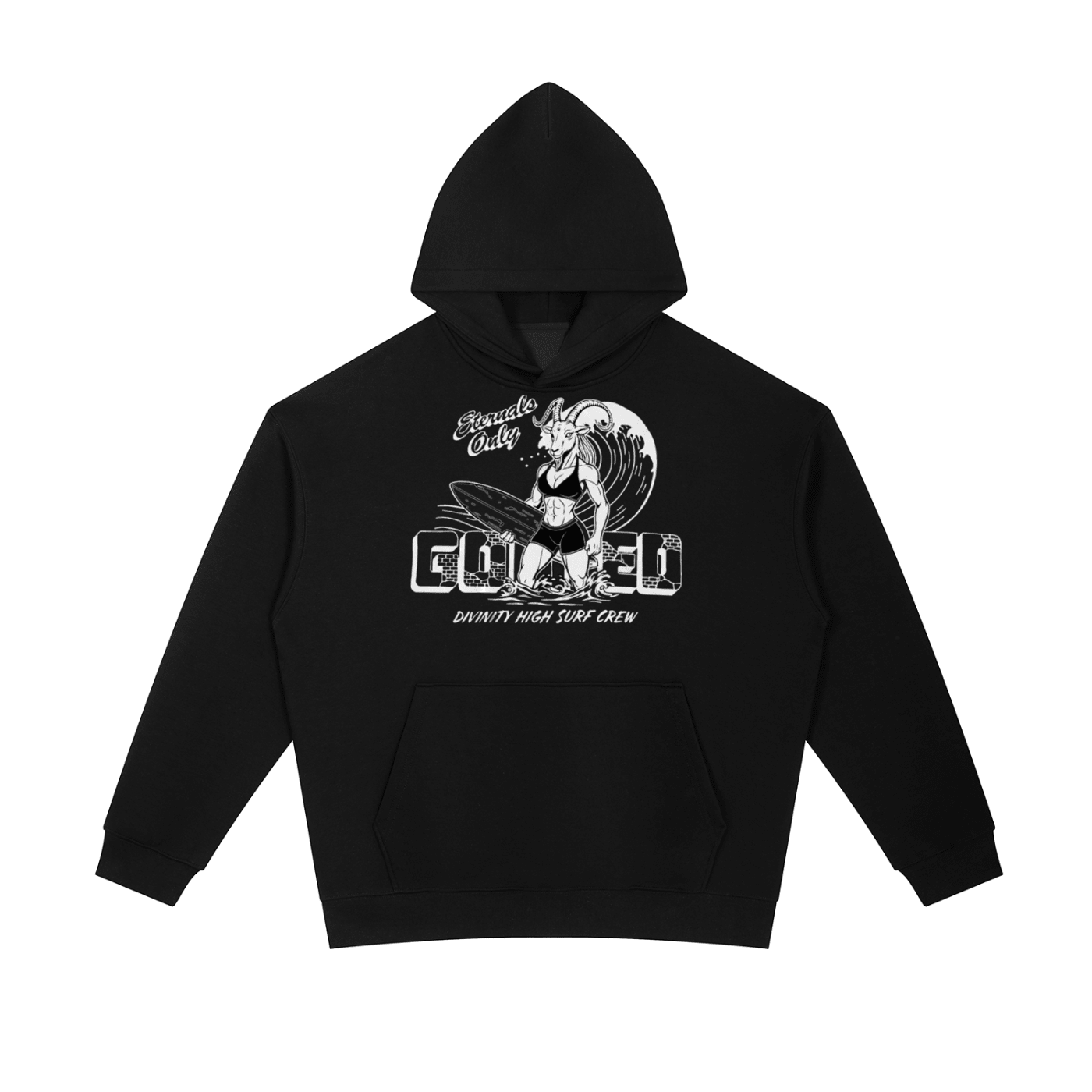Divinity High Surf Crew Lady Goat - Origins Edition - Goated Styles Hoodie