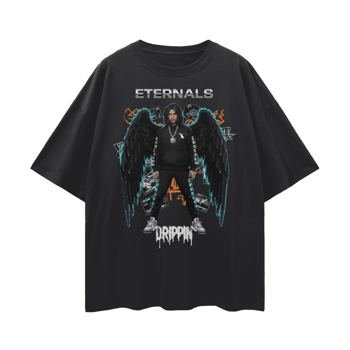 Freya's Noise Drop Shoulder T-Shirt - Goated Styles T-Shirt