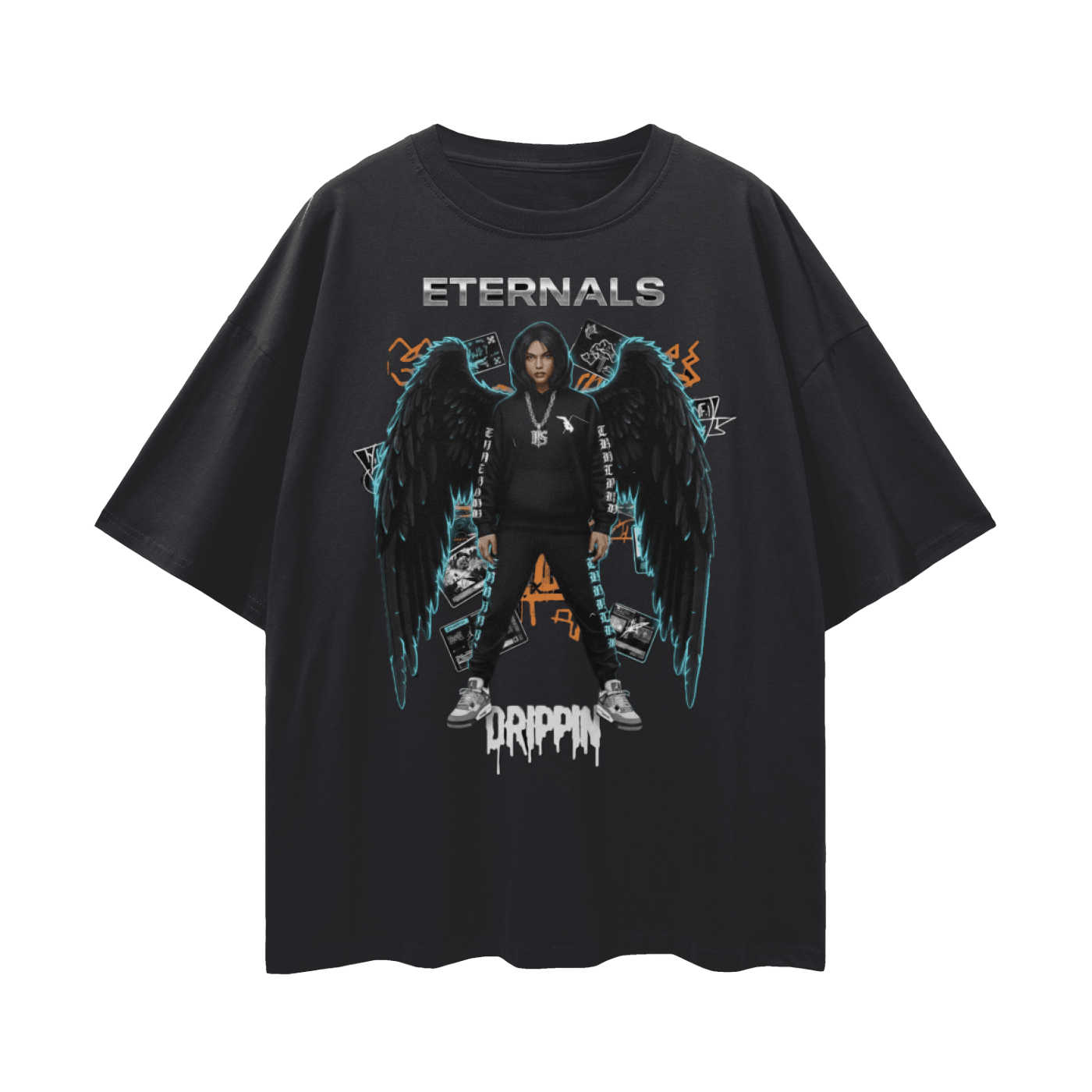 Freya's Noise Drop Shoulder T-Shirt - Goated Styles T-Shirt