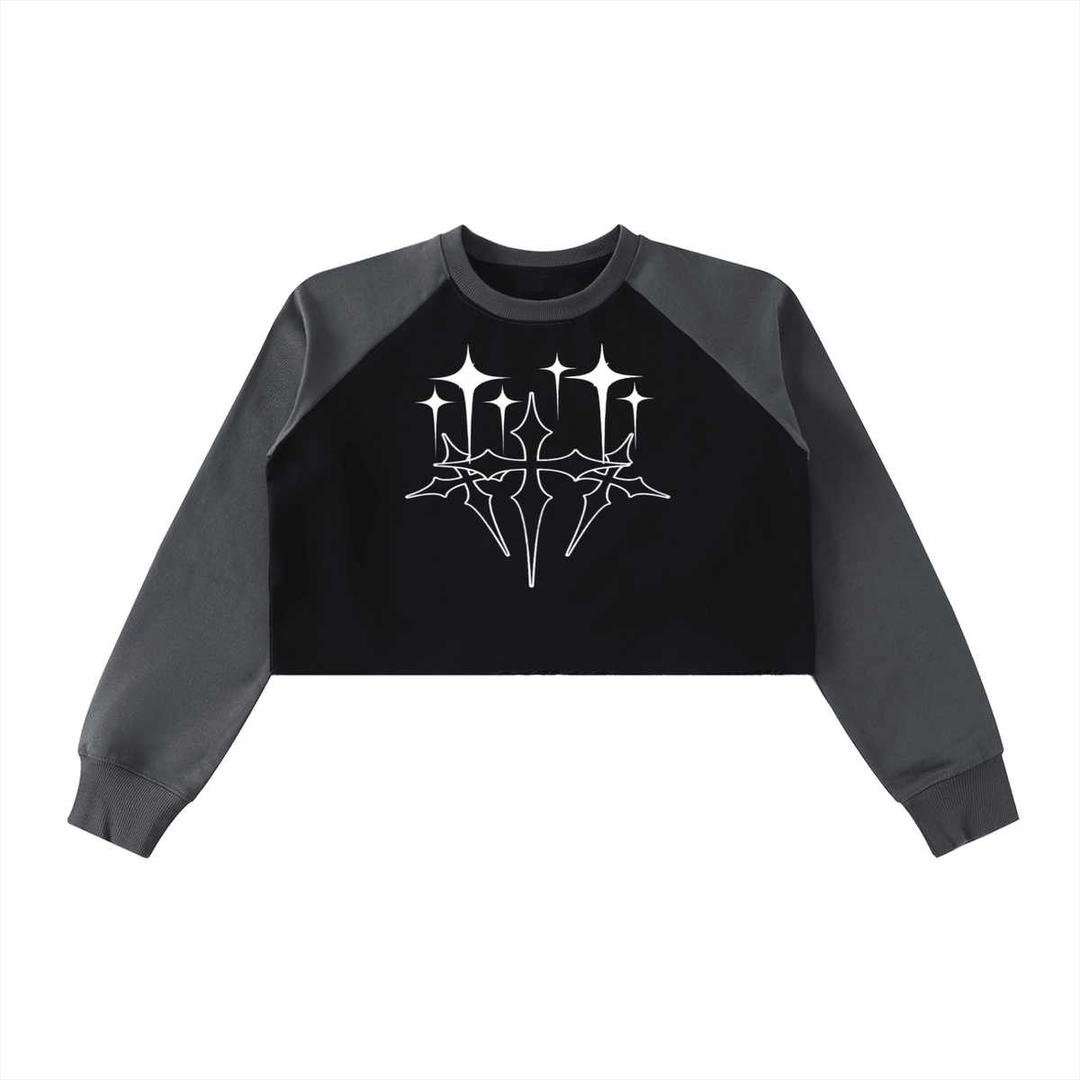Twilights Gleam Crop Sweatshirt - Goated Styles T-Shirt