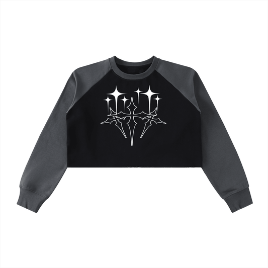 Twilights Gleam Crop Sweatshirt - Goated Styles T-Shirt